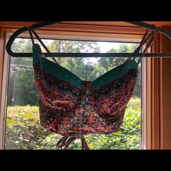 Patterned bikini top - Picture 3 of 4